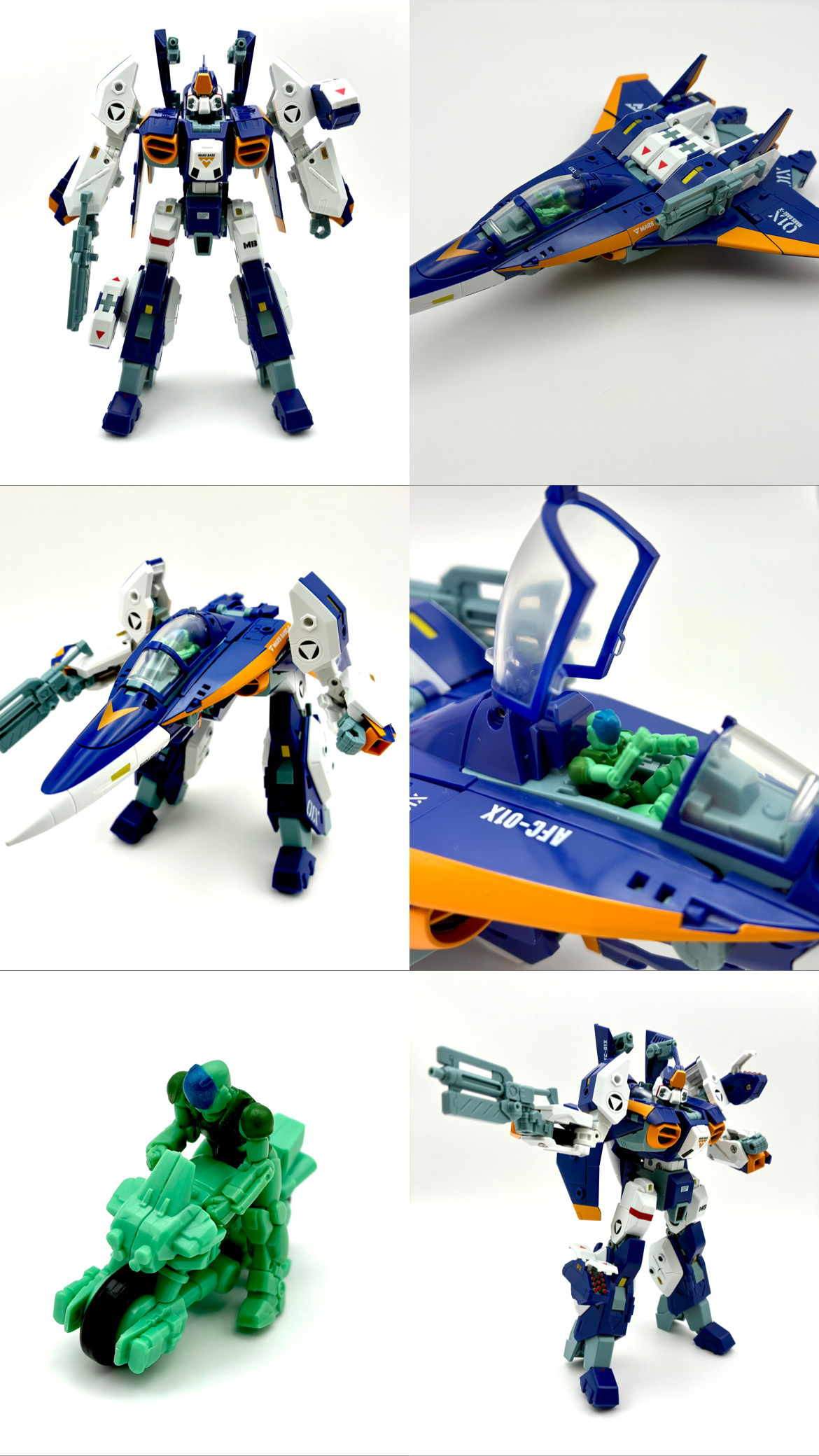 Legioss Omega all three modes overview